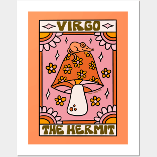 Virgo Tarot Card Posters and Art